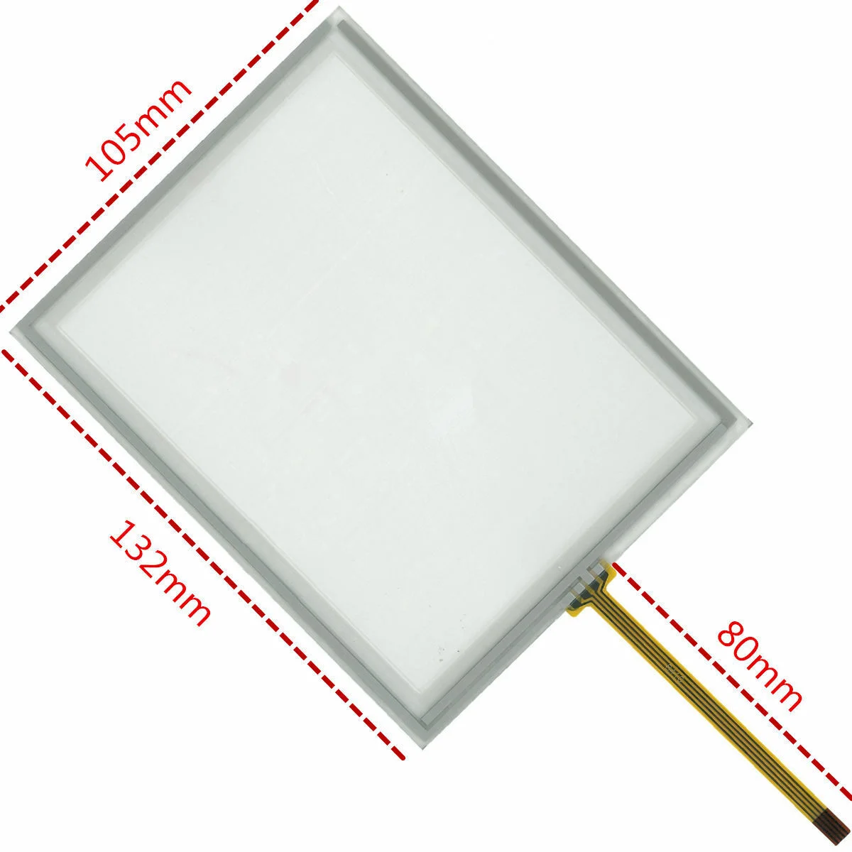 Vetro touch screen da 5,7 pollici 132 mm x 105 mm per LM057QC1T01 LM057QC1T08