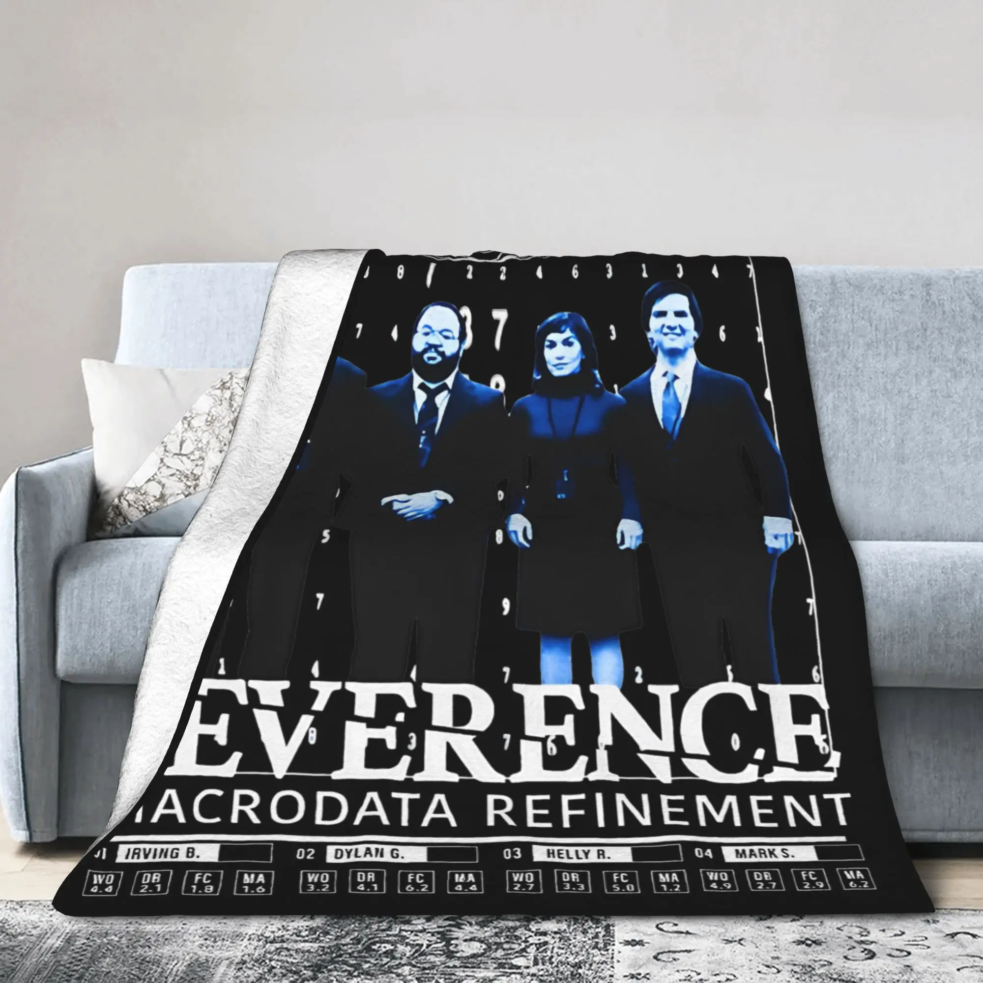 قطع TV MDR البطانيات الصوف ايرفينغ G Helly R ديلان G Mark S خفيفة الوزن رمي بطانية للفراش الأريكة لحاف متعدد الوظائف #1