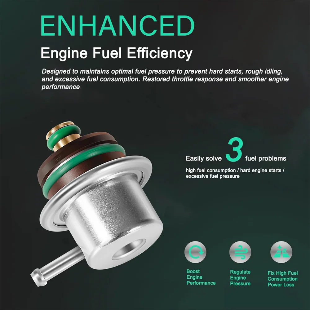 

Fuel Pressure Regulator for Volvo Penta and Mercruiser4.3, 5.0, 5.7 Engines Replaces Volvo Penta3858967Mercruiser2149831 885174