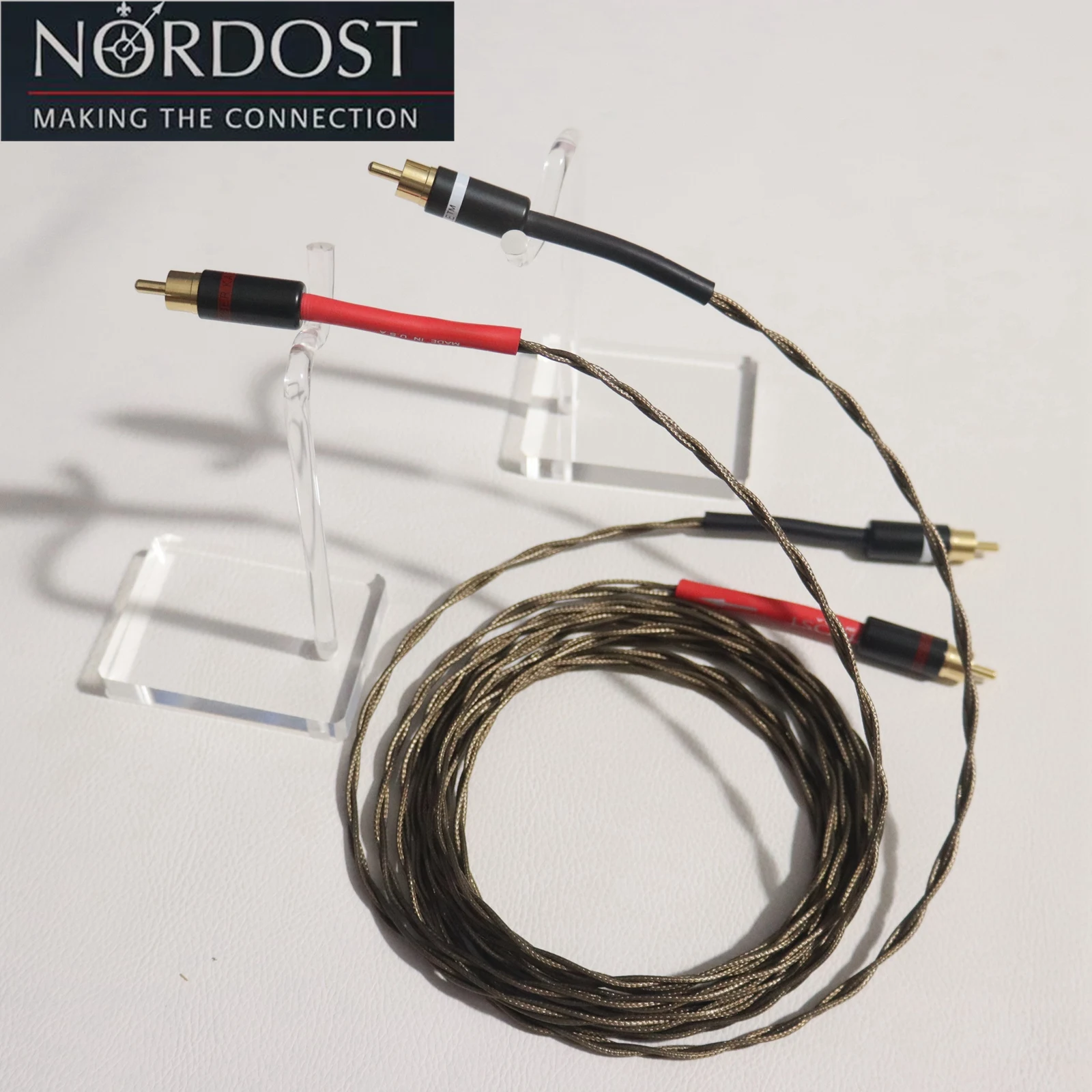 Nordost Gray Classic Siver-plated RCA Cable HiFi AV Audio Cable TV CD Amplifier audiophile grade interconnection line