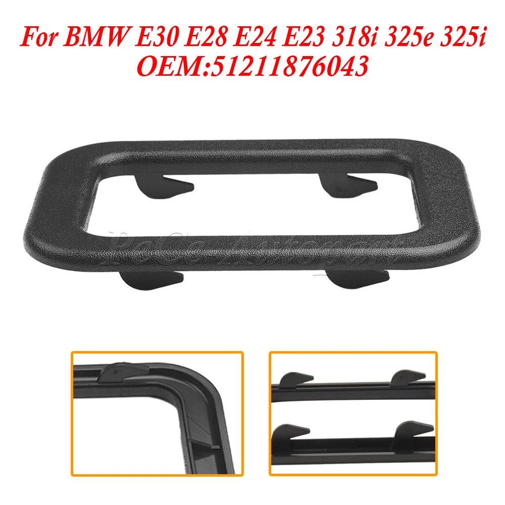 For BMW E30 E28 E24 E23 318i 325e 325i 325is 524TD 528E 533i 633csi Access Car Interior Door Handle Cover Trim Bezel 51211876043