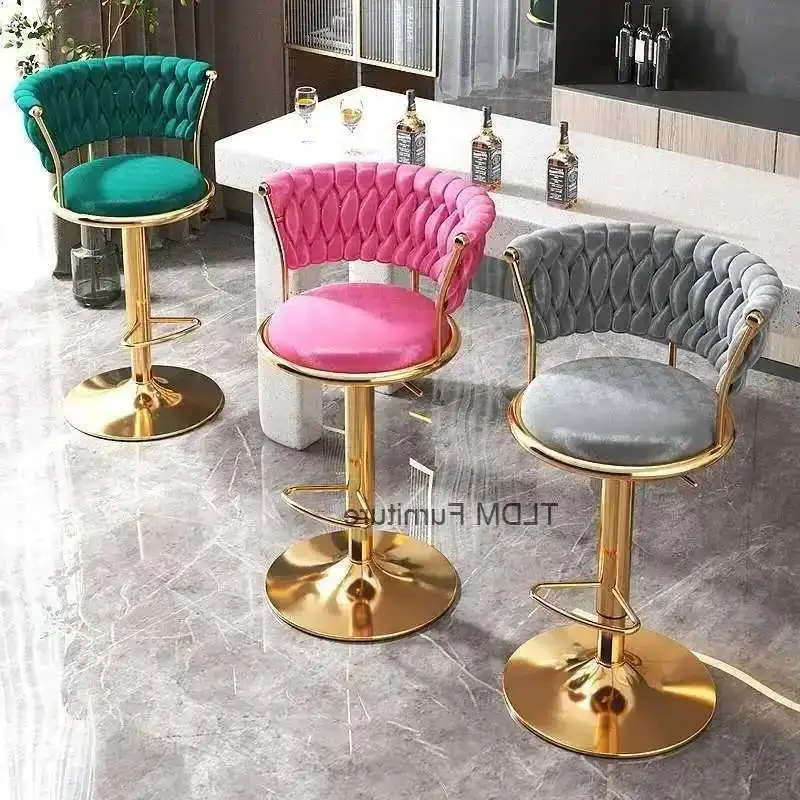 

Эргономичные регулируемые барные стулья: комфортные, легкие, роскошные, с поддержкой спины, для вечеринок, высокие стулья-табуреты, мебель для лаунж-зон