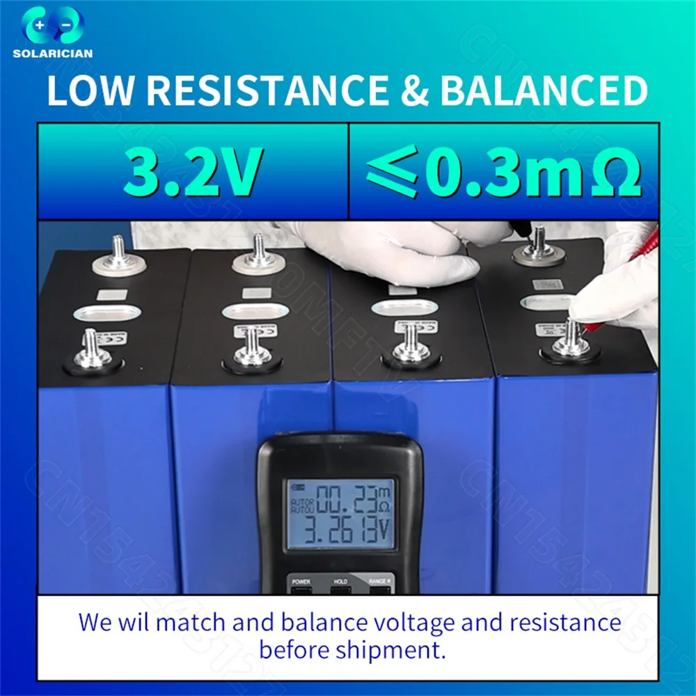 A등급 충전식 LFP 배터리, 8000 사이클 배터리, DIY 태양 전지, Lifepo4 셀 팩, 320Ah , LiFePO4, 3.2V, 12V, 24V, 48V, 신제품