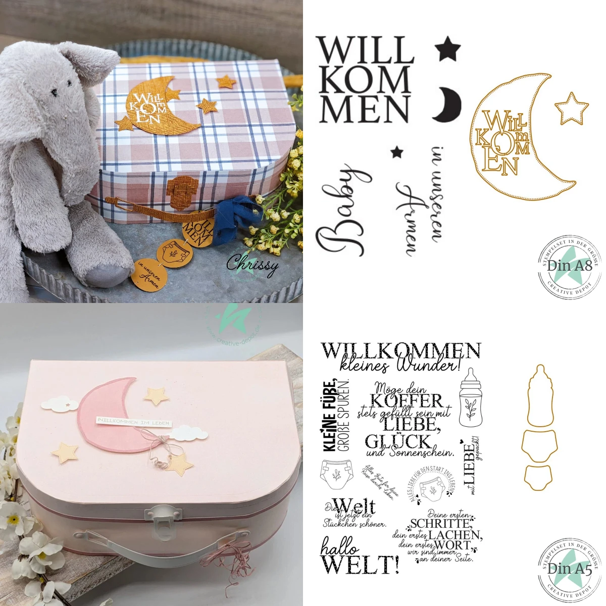 Seite Unten Stamps 2026 Neue Metall-Stanzformen für DIY Scrapbooking, Basteln, Fotoalbum-Vorlage, handgefertigte Dekoration