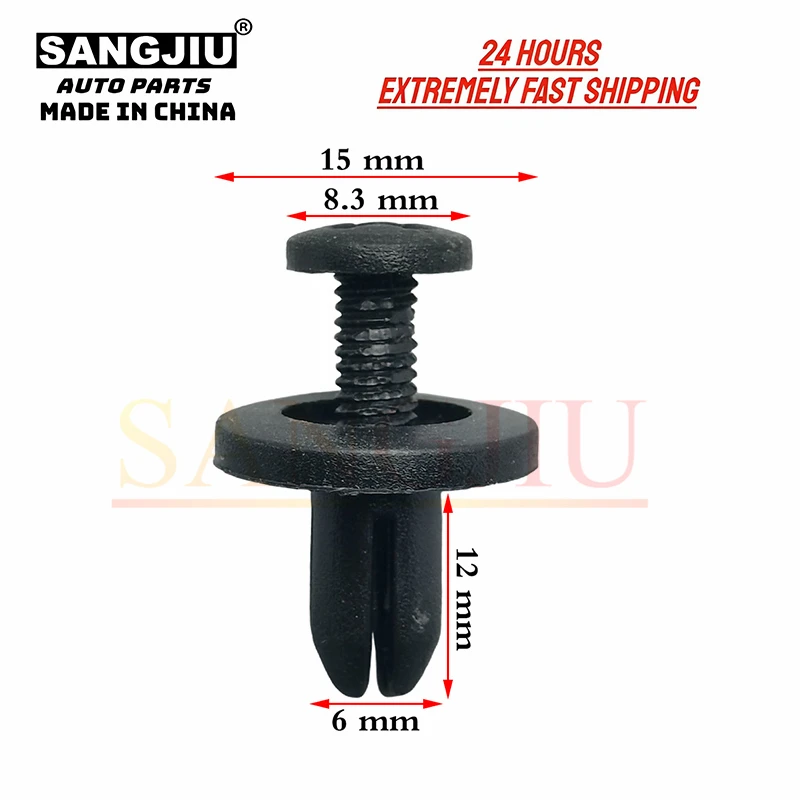 

20 шт. клип лист капота решетка для Honda мотоцикла Isuzu Suzuki GSX Nissan Kia Borrego Sedona Toyota Scion 90684-SA5-0030