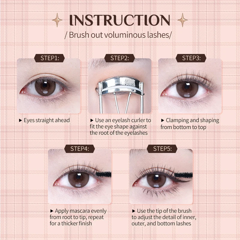 Flower Knows Chocolate Wonder-Shop Mascara 3.5ml Eyelash Lengthening Mascara Waterproof Beauty Makeup