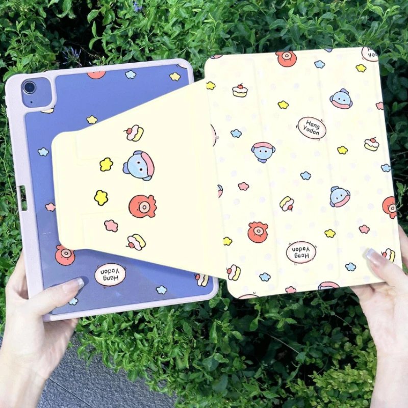 Protective Cover Simple Clownfish Octopus for 10.2 9th 8th 7th Pro 11 2nd 3rd 4th Ipad Mini 6 IPad 6th Generation Case 9.7 Inch