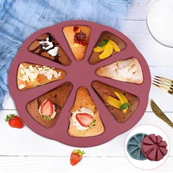 8-point circular cake mold baking triangular shaped biscuit mold bread baking baking baking tray