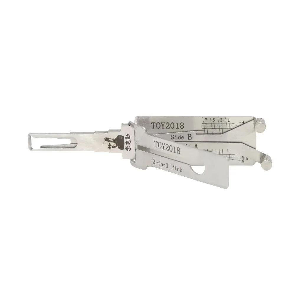 Lishi TOY2018 2in1 Decoder and Pick for Toyota 2018 Keyway