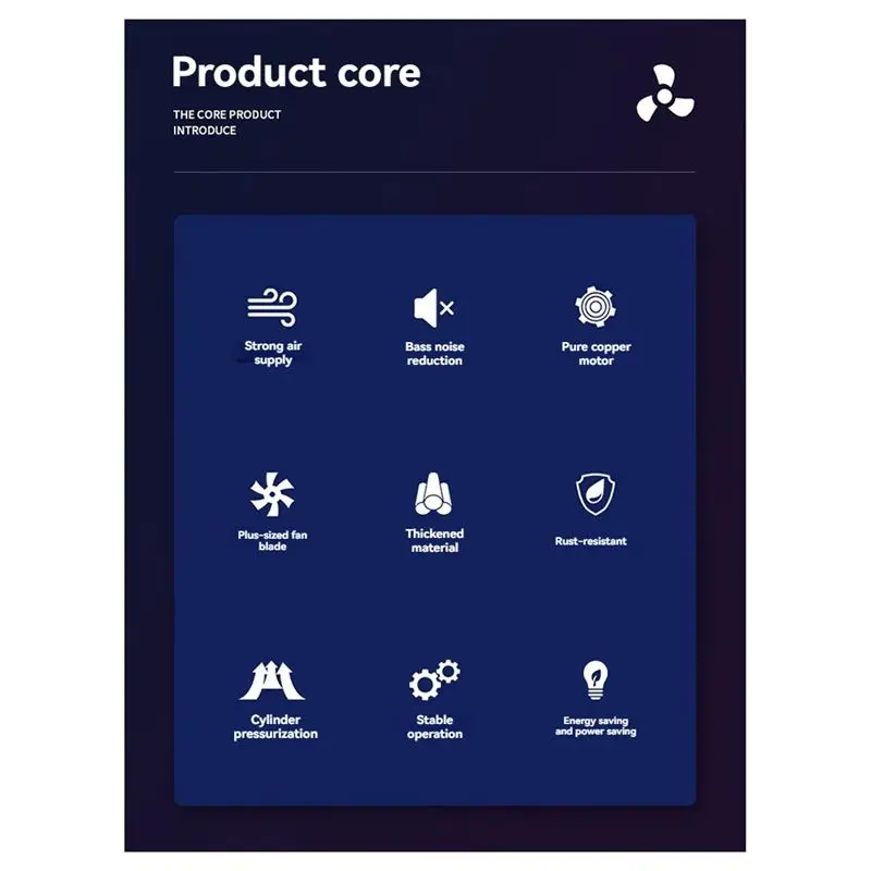 A21Q - انخفاض ديسيبل صوت هادئ سوبر شفط مشروع مروحة خط أنابيب العادم التهوية مروحة العادم قناة التهوية منفاخ المشجعين #4