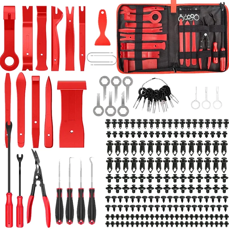 

Car Trim Removal Tool Automotive Mechanical Workshop Tool Mixed Size Fasteners Clips Complete Tools Kit Accessories For Vehicles