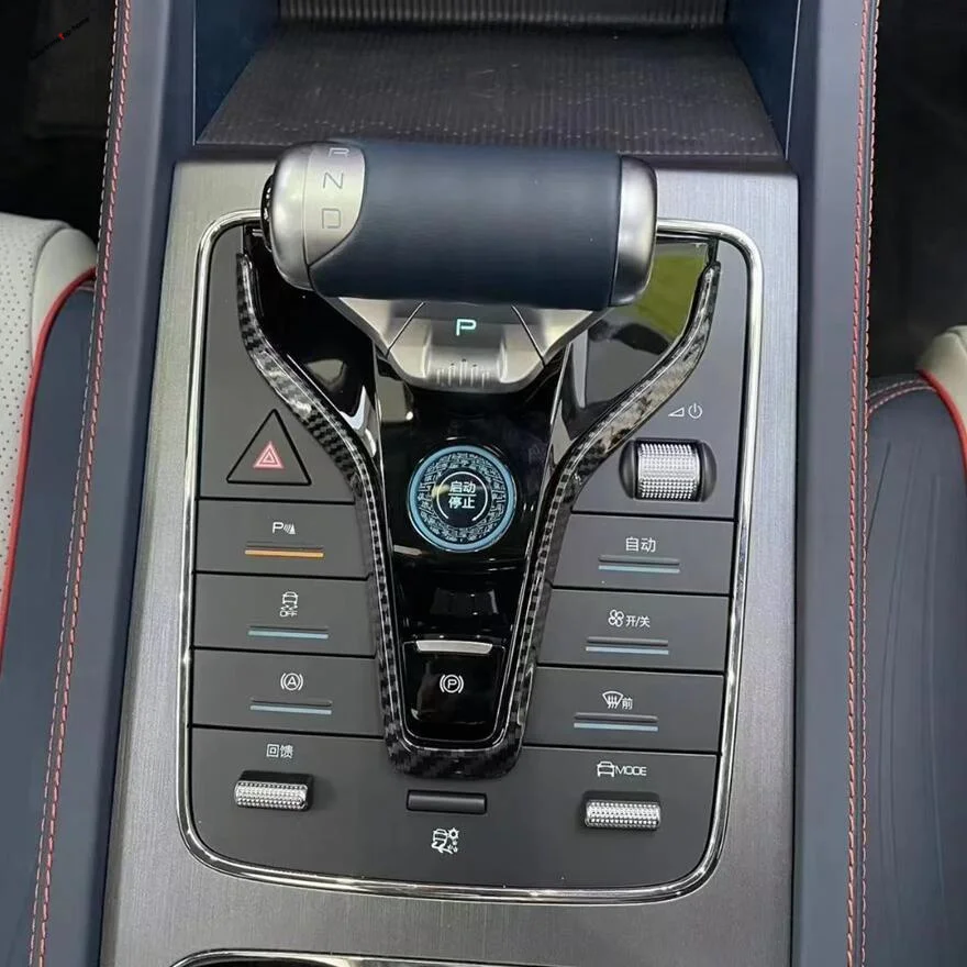 

Transmission Gear Shift Panel Decor Frame Cover Trim For BYD Atto 3 Yuan Plus / Song plus DM-i EV / Tang 2022 2023 Accessories