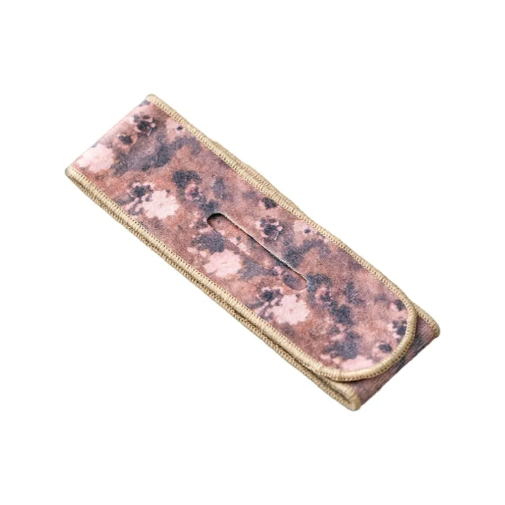 

Flower Plush Tea Set Protective Cover Bump-proof Chinese Style Teapot Cover Cloth Tea Accessories Protection Anti-Drop