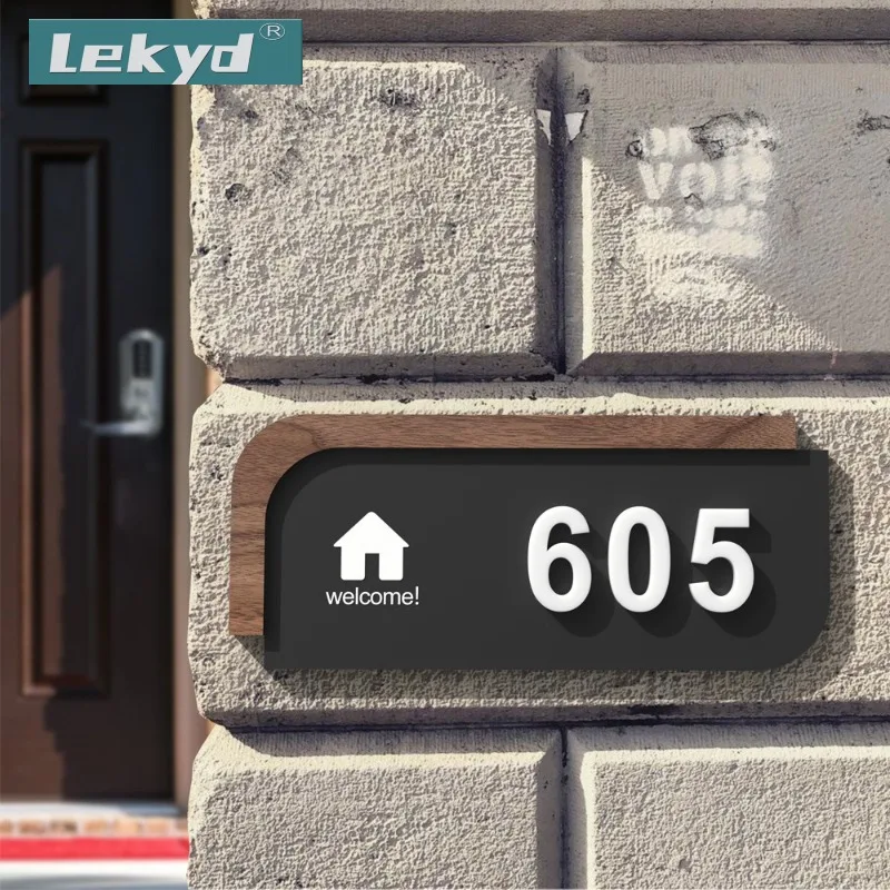 

Lekyd 3d Wall Panels Address House Number Outdoor Entrance Door Number Acrylic Shelf Large Letters Number Signs On The Door