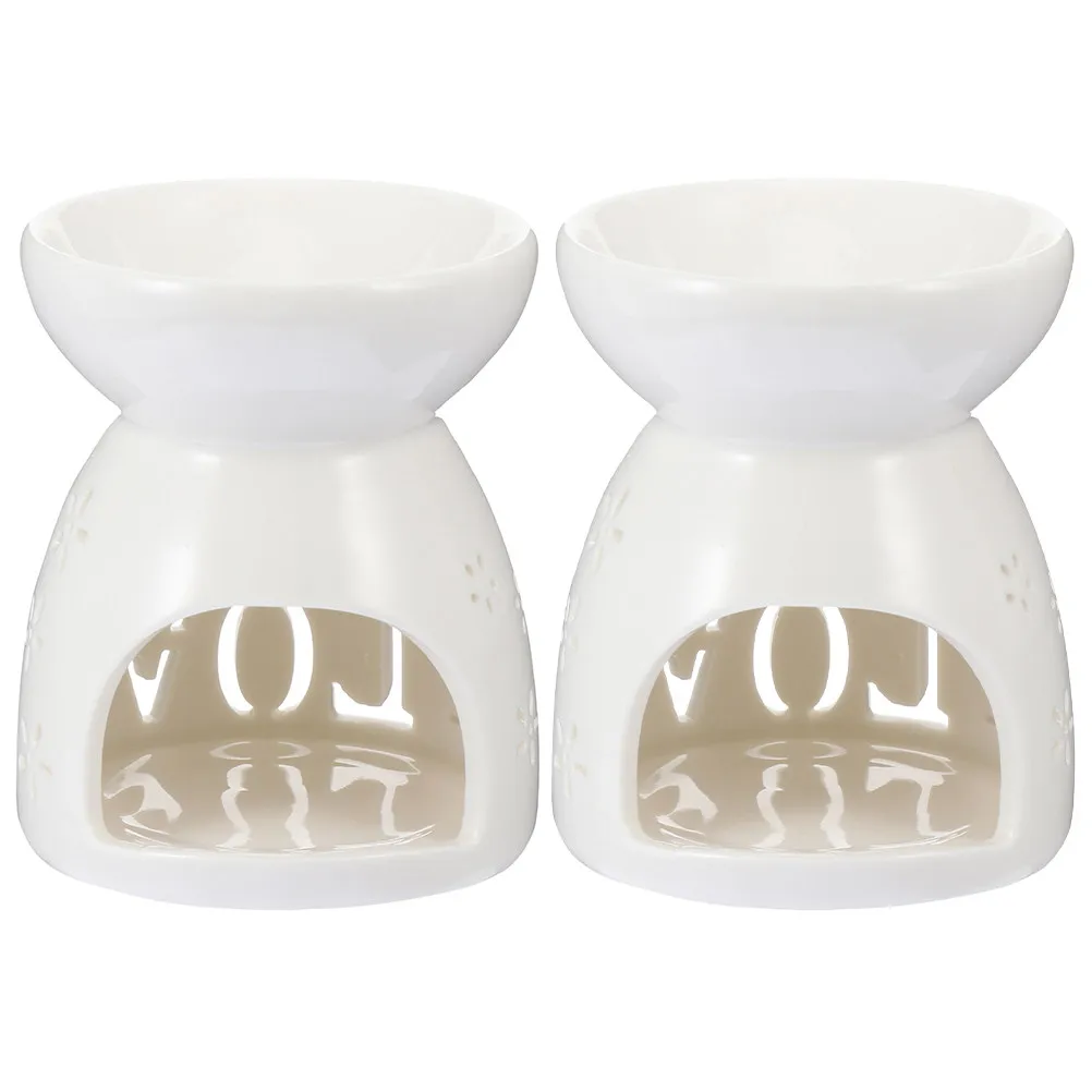 

Набор из 2-х аромаламп: настольный диффузор для аромамасел, декоративный светильник для ароматерапии, подставка для благовоний