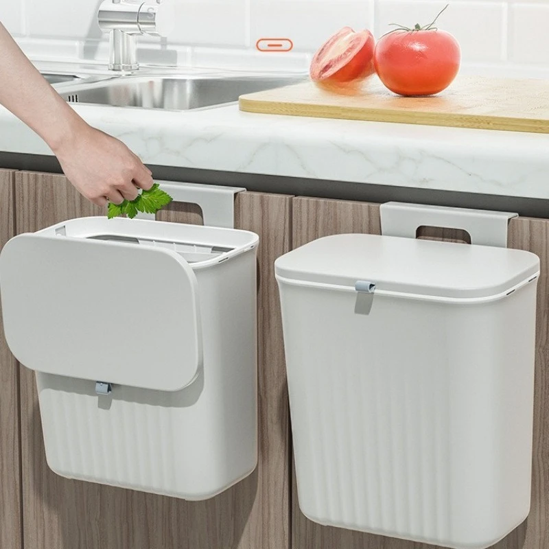 

Кухонный мусорный бак, бытовые инструменты для чистки, аксессуары, портативные подвесные выдвижные крышки, толстые мусорные баки