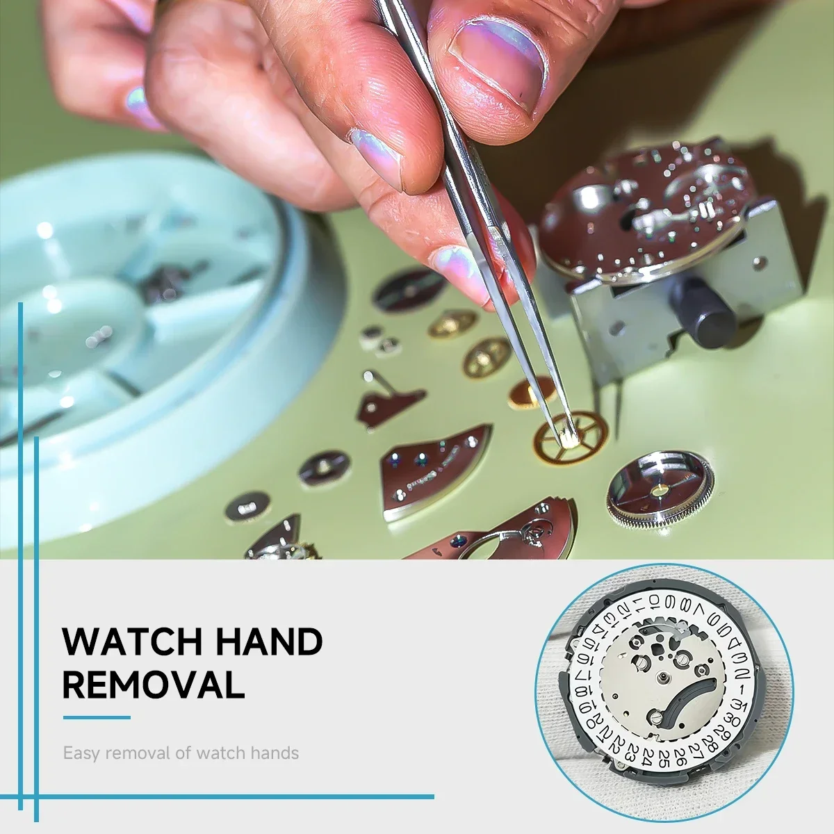 Seiko VK63 VK63A VK61A VK67A حركة ساعة كوارتز مع تاريخ 3'O ساعة كرونوغراف لساعات VK63 حركة ساعة بديلة