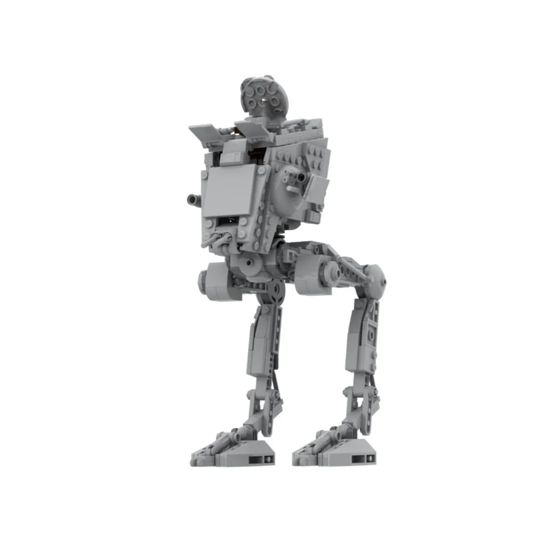 409pcs MOC Star Battle AT-ST RoTJ Playscale Edition Model Building Blocks Toy Construction Christmas Gift Education Creative