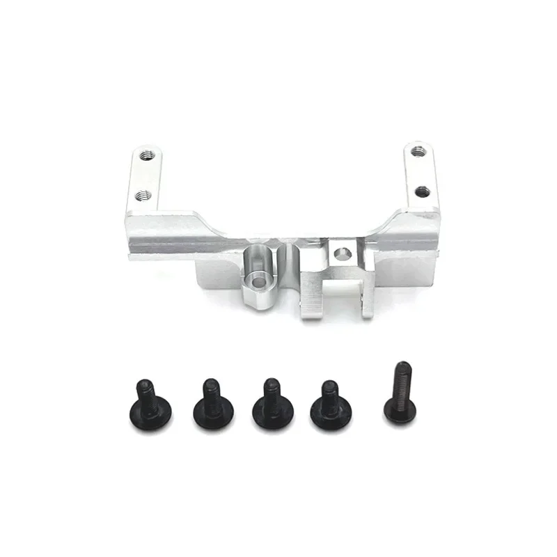 MJX 1/12 H12Y H12Y+ RC Actualización de coche Soporte servo de eje delantero de metal - Aluminio duradero 6061