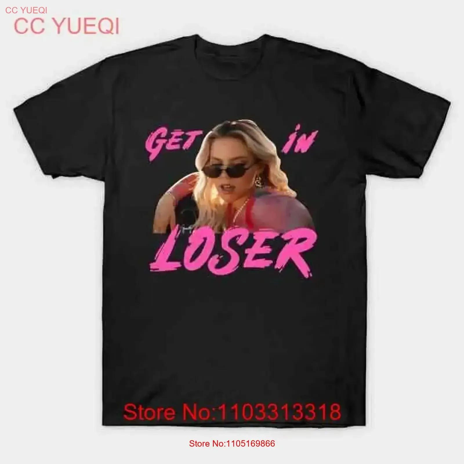 Get in loser Regina George Made Australia T Shirt S 5XL vintage Washed Casual Top For Everyday Wear Unisex Breathable Soft