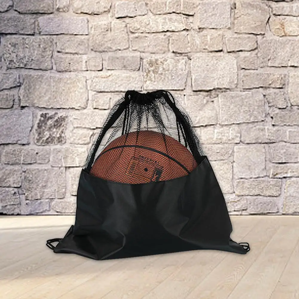 Borsa da basket portatile borsa a rete zaino da calcio zaino da calcio in tessuto Oxford borse da pallavolo all'aperto