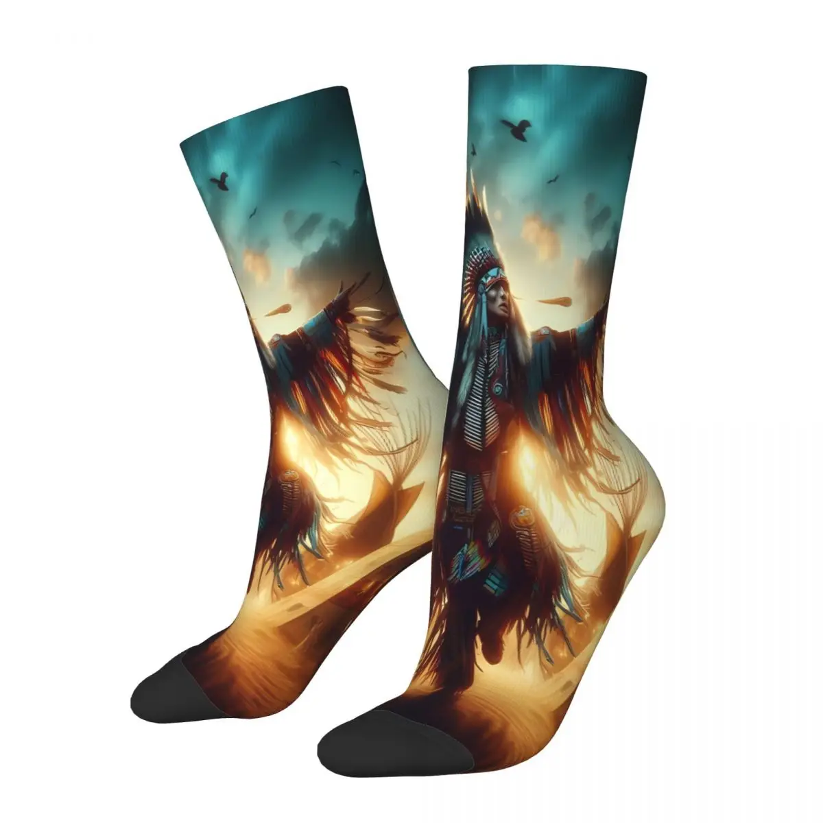 Primitive Tribes Sock Printed Man Polyester