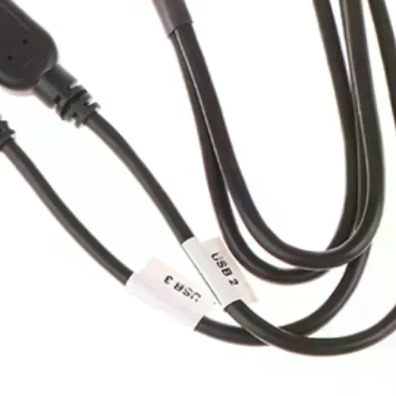 

6-контактный двойной USB-интерфейсный кабель-адаптер для Android-радио навигации, мультимедийный автомобильный плеер, жгут проводов, разъем