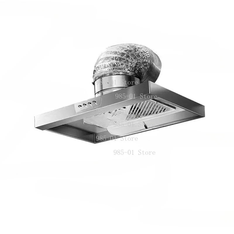 High Suction Range Hood Exhaust Fan, Dual Loop Design Kitchen Ventilation Exhaust Fan