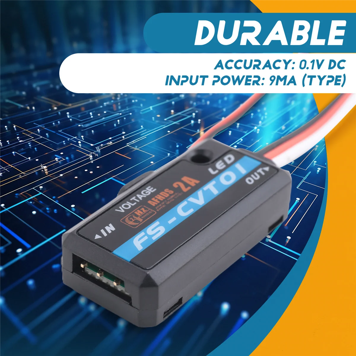 A51I -CVT01 Spannungssensor Telemetrie Datenmodul für FSi6 FSi10 IA6B IA10 Empfänger FPV RC Teile