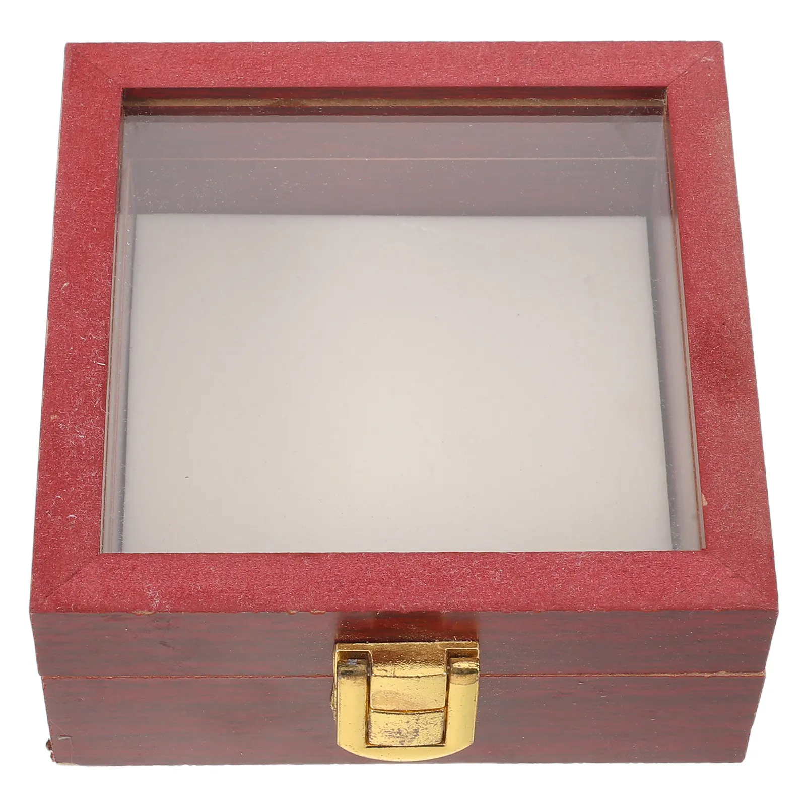 Butterfly & Insect Specimen Shadow Box Display Case with Acrylic Lid, Wooden Square Frame, 5.89 x 5.89 x 1.77 in