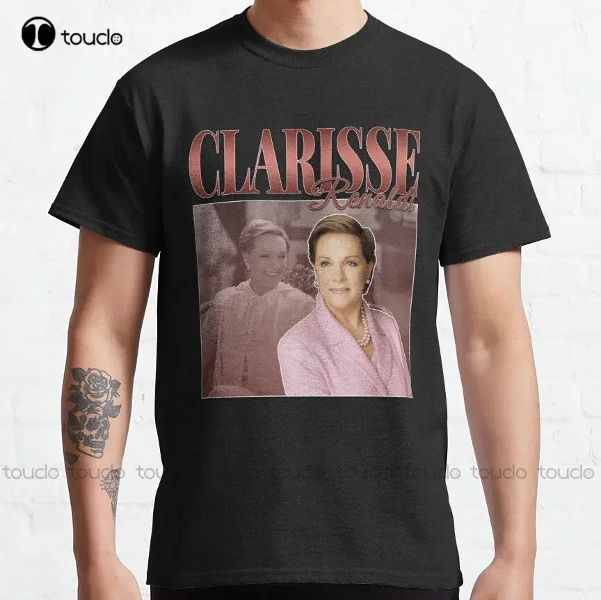 Clarisse Renaldi Julie Andrews Princess Diaries 90S Inspired Vintage Classic T-Shirt Xs-5Xl Streetwear Unisex Cartoon