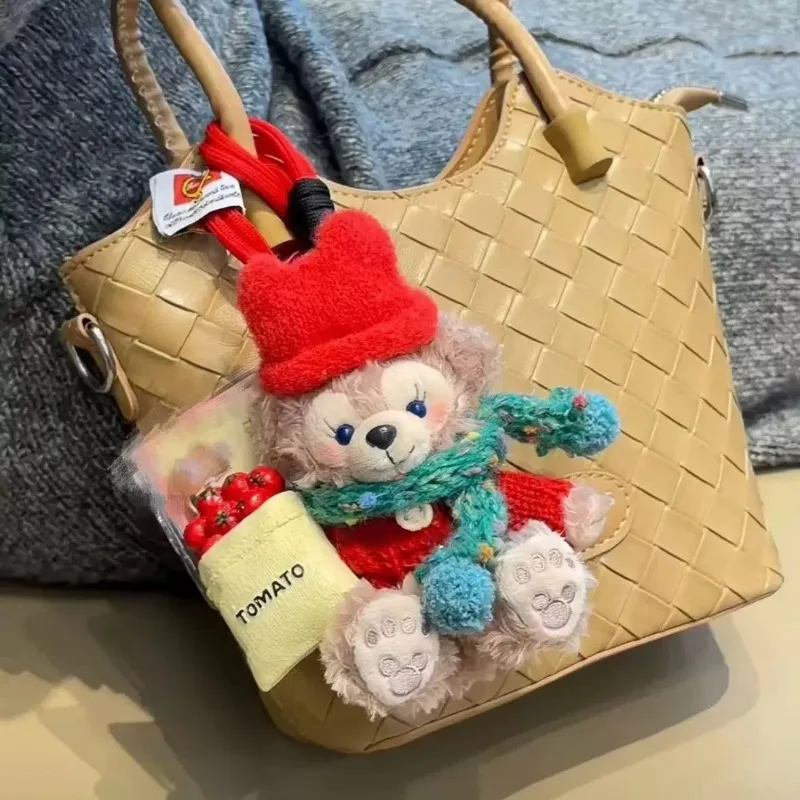 2024 New Autumn Cute Little Bear Key Chain Bag Mobile Pendant Car Accessories Skirt Key Chain Bag Pendant Doll Gift for Girls