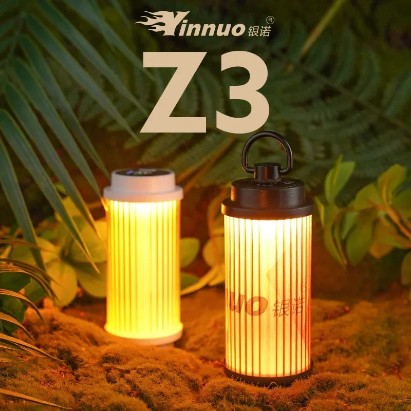 Z3 2000mAh 38 Explore USB Camping Light Rechargeable Camping Lanterns Outdoor Tripod Tent Lamp Powerful Mini LED Flashlights view 3