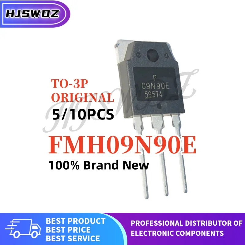 Original 5/10PCS FMH09N90E FMH 09N90E TO-3P MOSFET Field effect tube Transistor Brand New