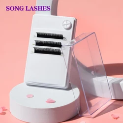 Song Lashes Eyelash Organising Box Arc Tile Helps to Make the Fans Easily Acrylic Material  Environmentally Friendly