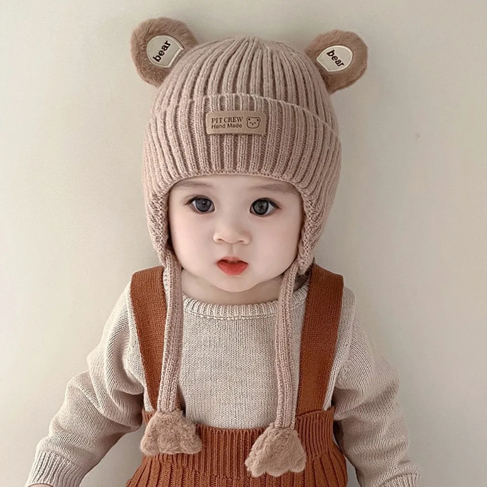 

Baby Hat Baby Autumn Winter Boys and Girls Cute Super Cute Boys Warm Children Winter Girls Ear Protection Hat