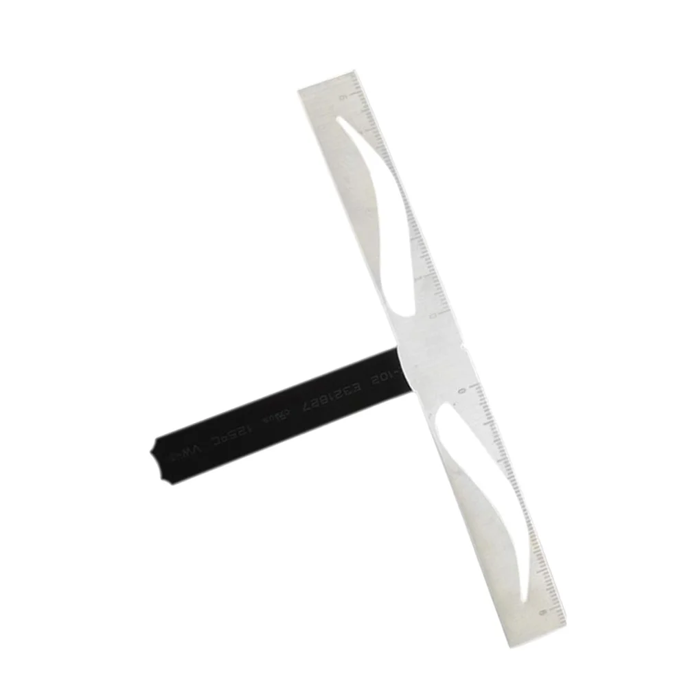 

1Pcs Professional Stainless Steel Eyebrow Ruler for Artists Precise Brow Positioning and Length Detection Tool