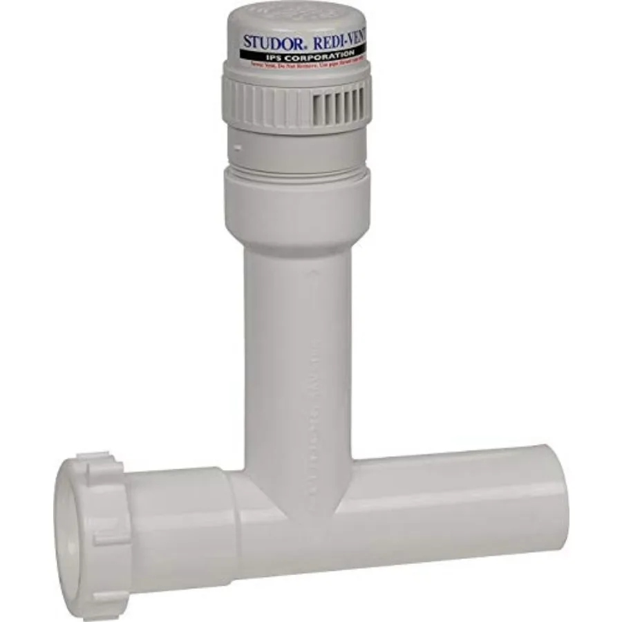 

20391 Redi-Vent Air Admittance Valve with Tubular Tee Adapter 1-1/2-Inch Connection