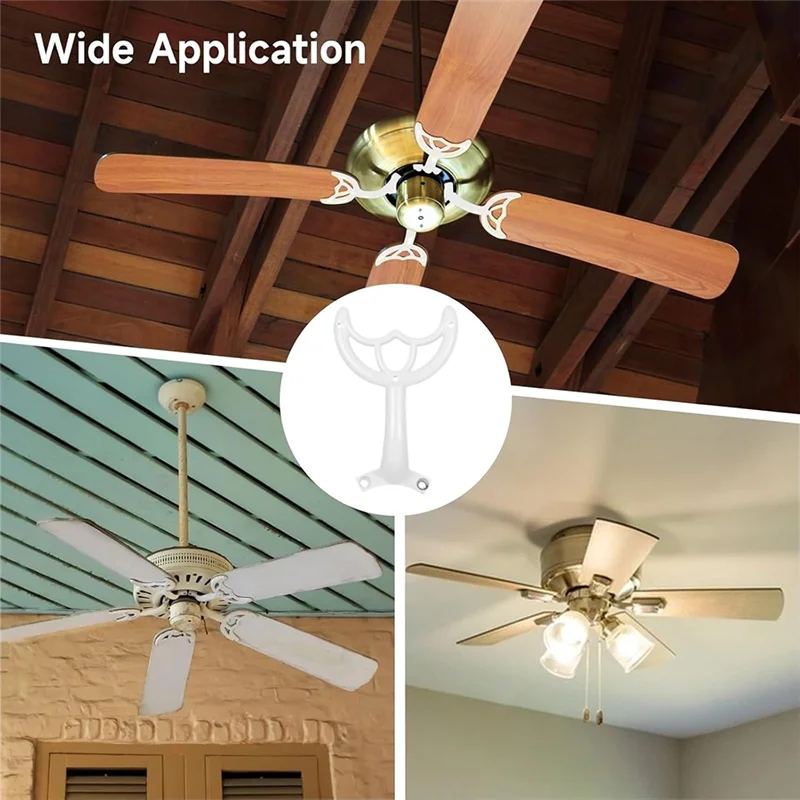 B83B-For Replacing Worn Broken Ceiling Fan Blades 5 PCS Ceiling Fan Blade Arm Replacement, Ceiling Fan Blade Repairs