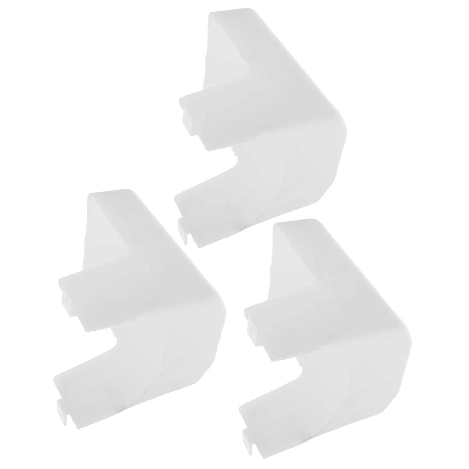 

3 шт. сменных плафонов для вытяжки: Изящный защитный кожух для вентиляционного отверстия вытяжки, маслостойкий, легкоочищаемый рассеиватель света