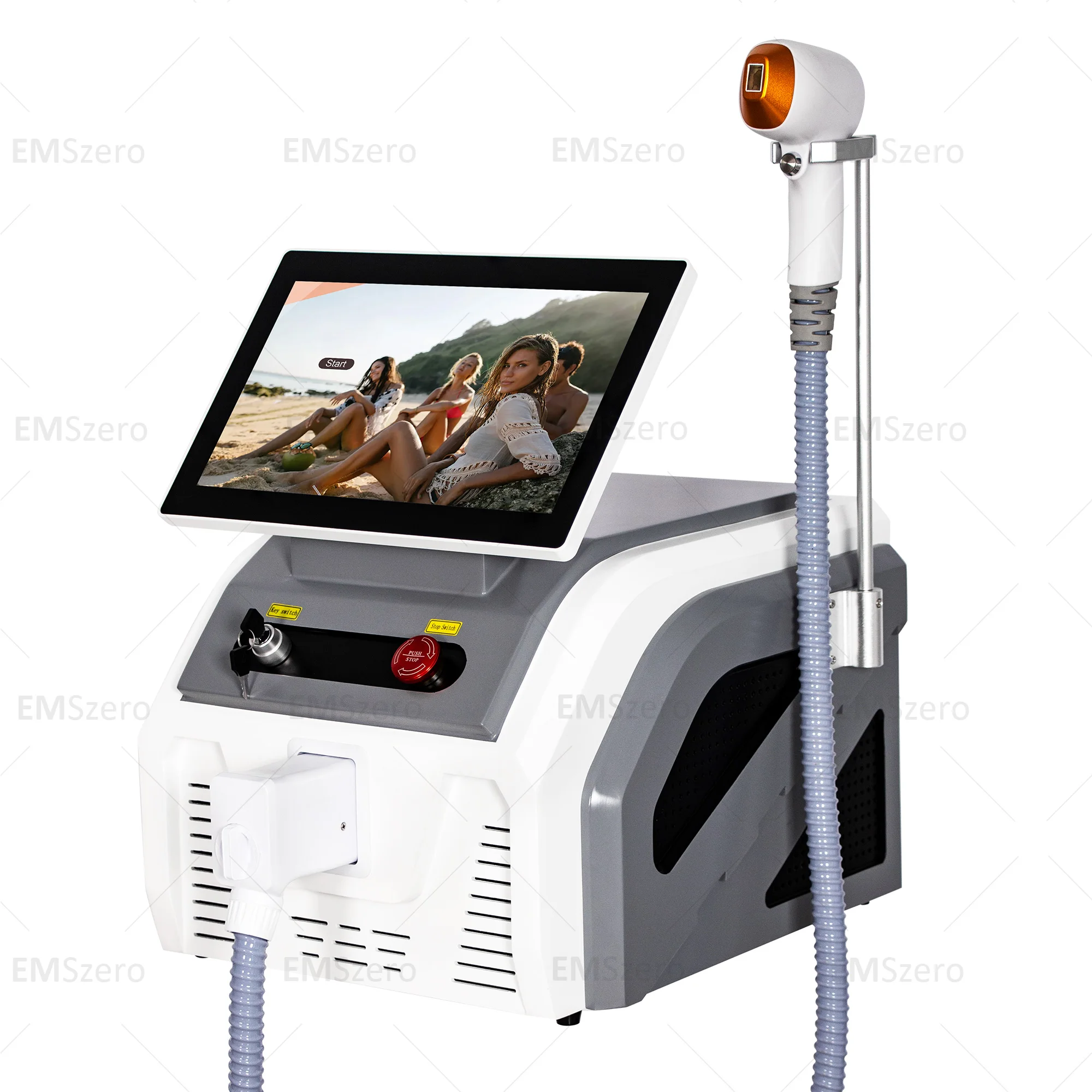 Profession 808nm Diode Hair Removal Machine 3500W Ice Platinum Painless Permanent Epilator Skin Rejuvenation For Salon