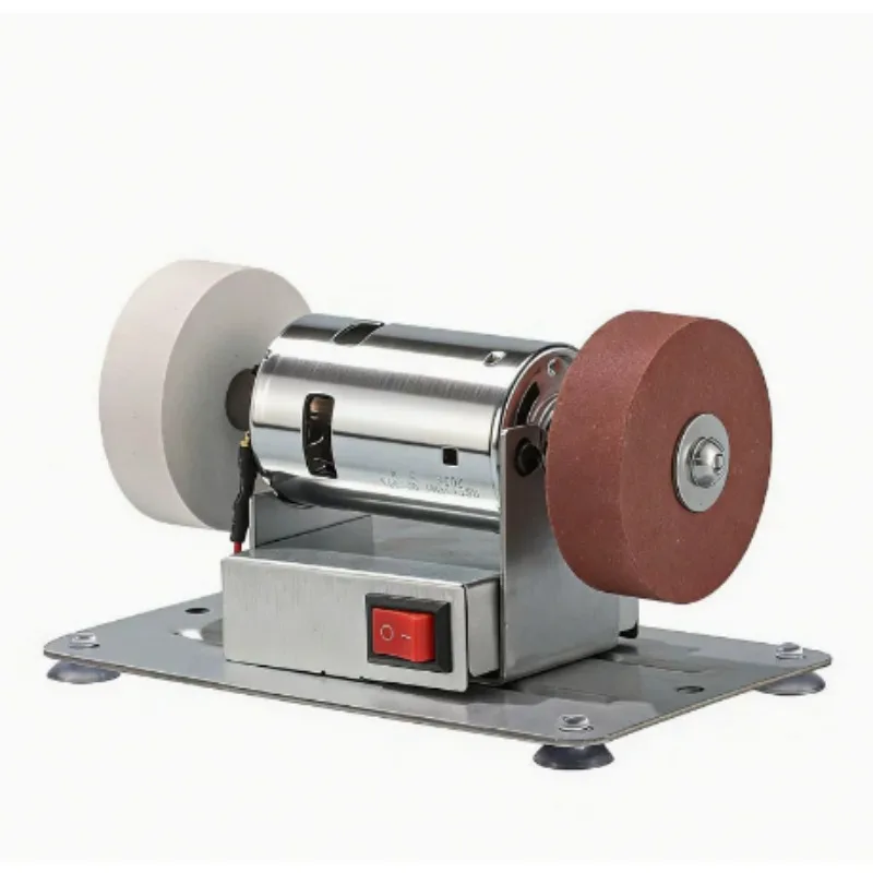 Coarse and Fine Double Grinding Wheels Small Grinding Wheel Machine Multifunctional Electric Knife Sharpener Household Desktop