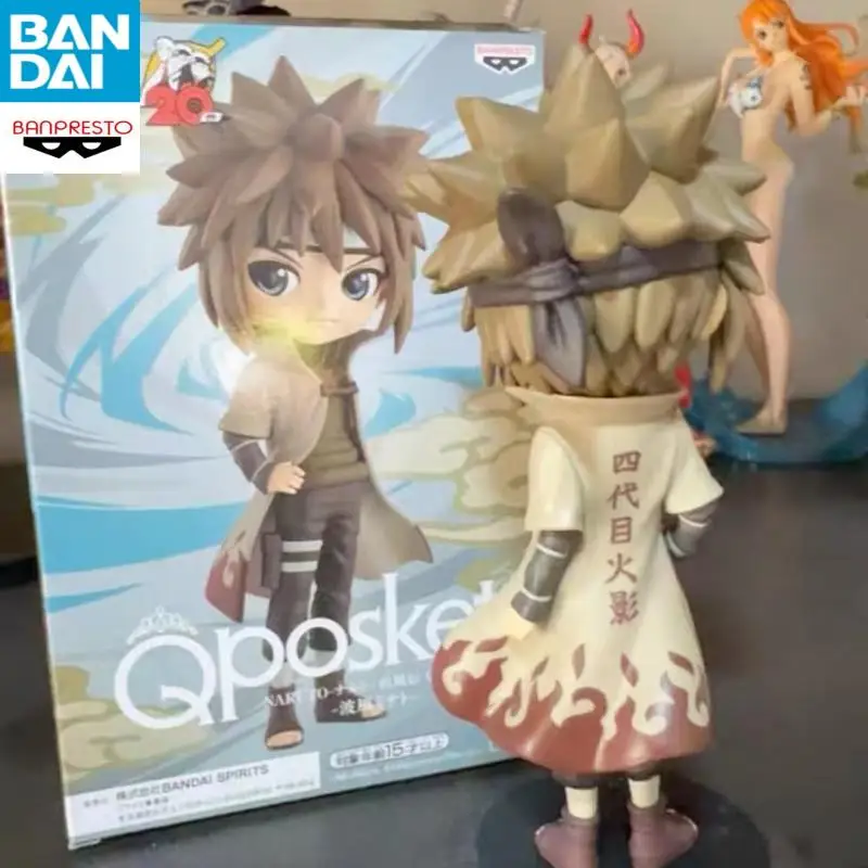 ของแท้จาก BANDAI BANPRESTO ฟิกเกอร์อนิเมะนารูโตะ Qposket  กาอาร่า นารา ชิกามารุ อุจิวะ อิทาจิ ของตกแต่งตั้งโต๊ะ ของขวัญ