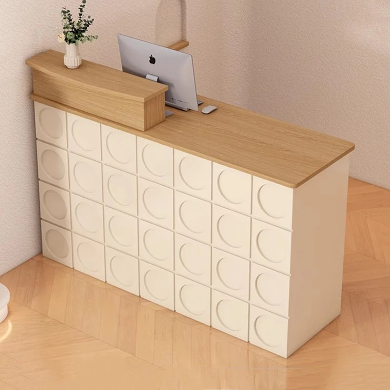 

Simple Modern Luxury Reception Desk Decorations Hotel Modern Reception Desk Counter Aesthetic Trendy Aesthetic Office Furniture