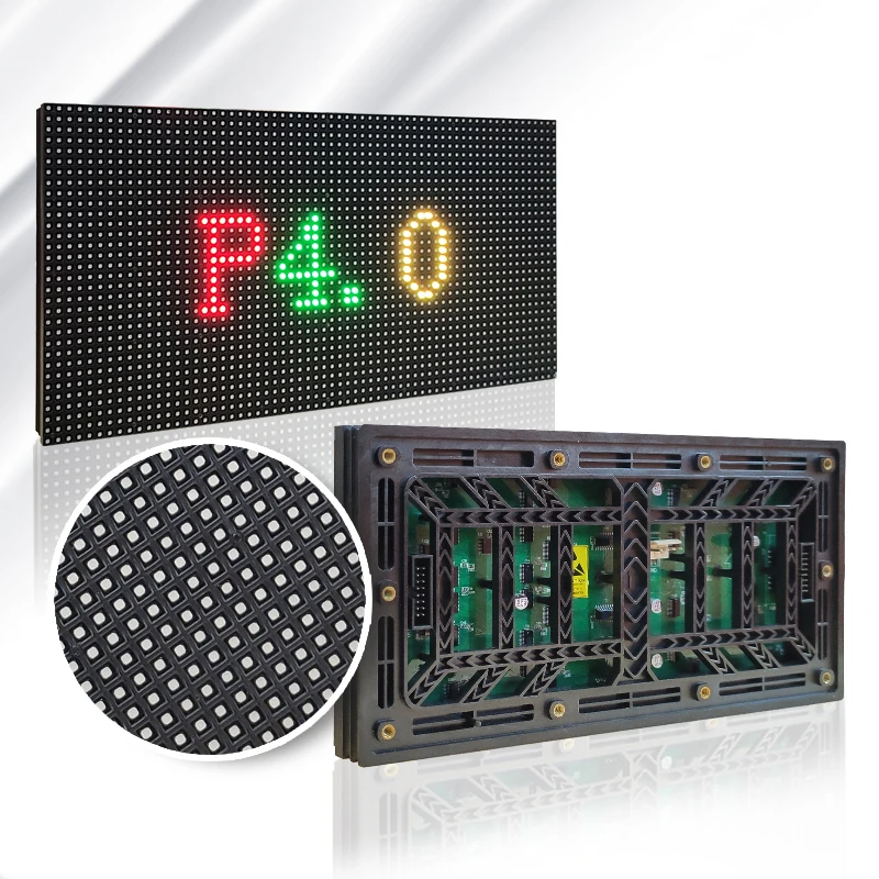 P4 LED screen panel module 256*128mm 64*32 pixels 1/8 Scan outdoor 3in1 SMD RGB Full color P4 LED display panel module