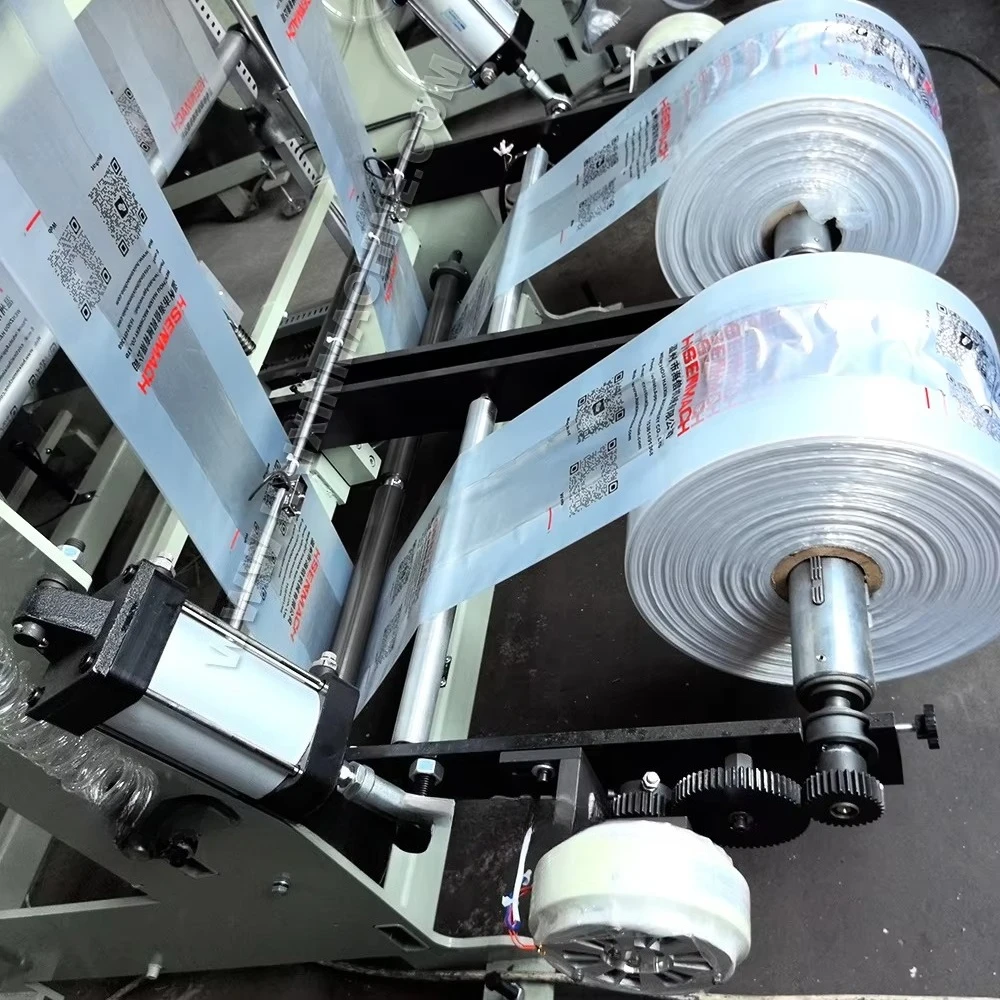 High Speed Plastic T-shirt Bag Making Machines Fully Automatic Shopping Bags Machines