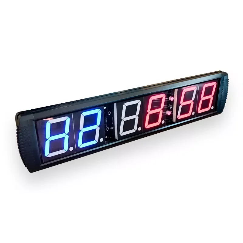 Sports 8 Digits Fitness Countdown Digital Gym Equipment Workout Interval Timer