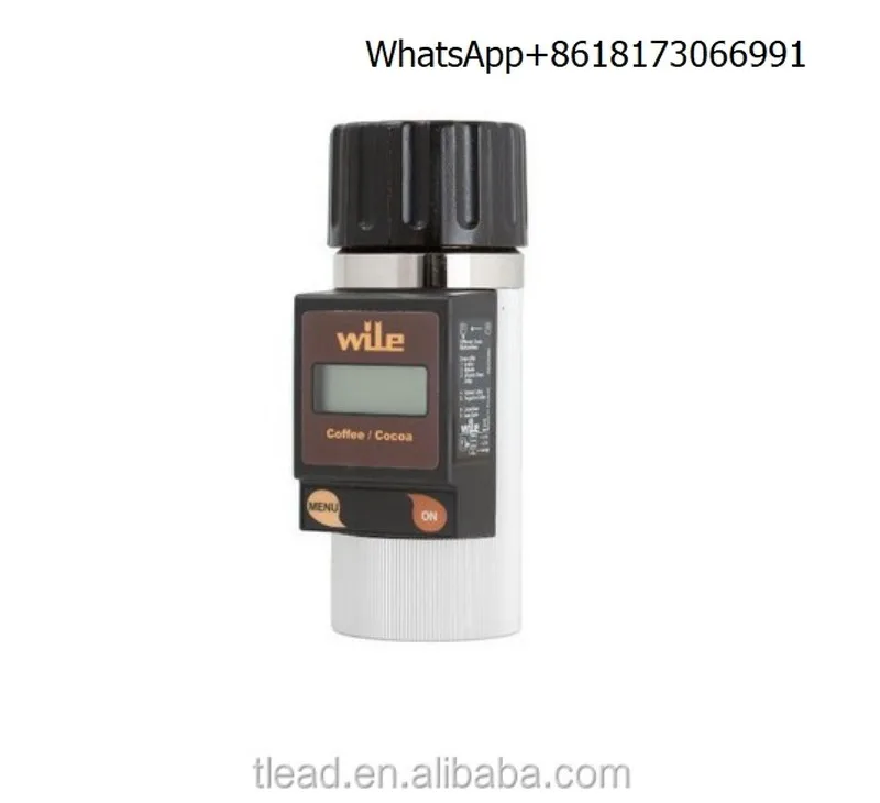 WILE CC coffee and cocoa moisture meter for measuring moisture content in beverages and ingredients