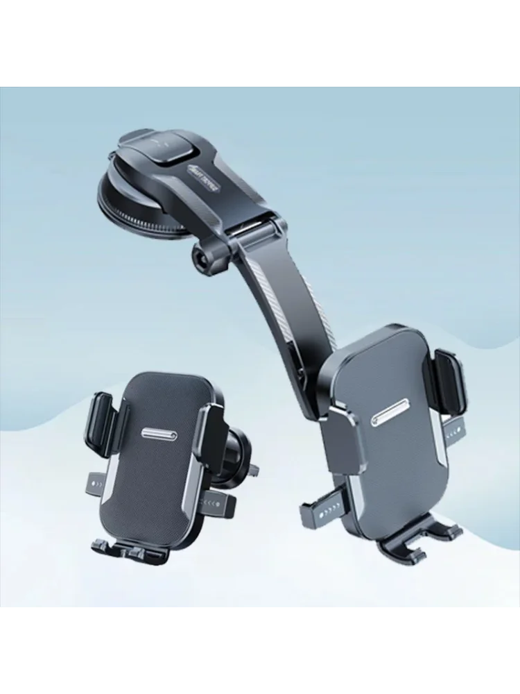 

Car Phone Holder – Nano Flexible Silicone, 360° Rotation, Doesn’t Block Screen/Charging Port, Foldable for Storage