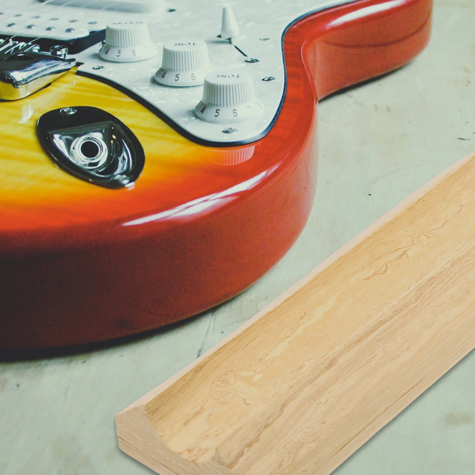 

Guitar Neck Rest Simple Compact Design Durable Eva Support Pillow for Acoustic Electric Bass Guitar Repair String Instrument